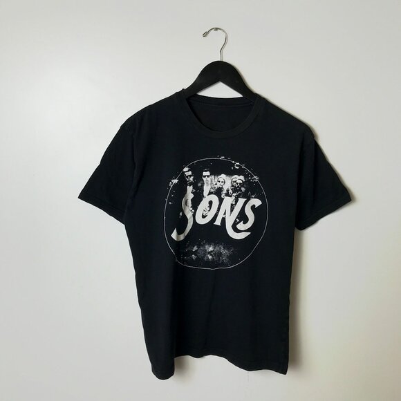 Distressed Sons Music Tee Medium Black Band Shirt - Picture 11 of 14